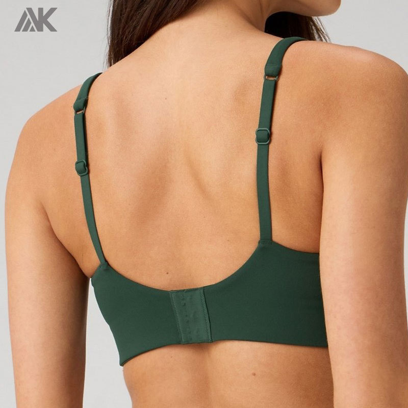 Custom Longline Low Impact Bra 4-Way Stretch Women's Sports Bra -Aktik