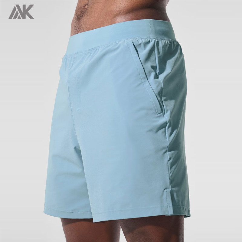 Custom Quick-drying Fit Regular Men's Gym Shorts With Moisture wicking-Aktik