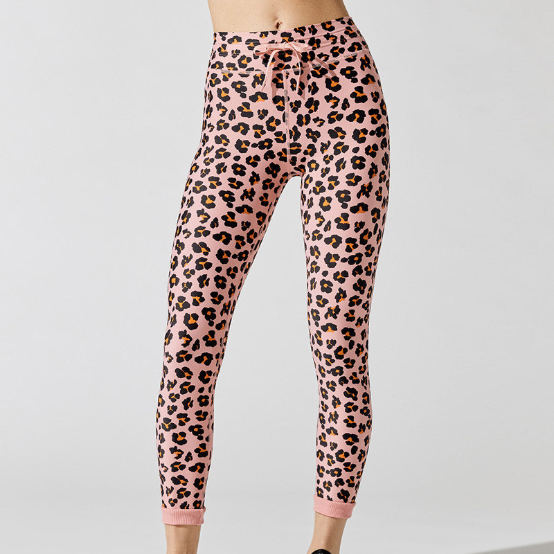 Private Label Leopard Printed Custom Fitness Apparel Wholesale Gym Wear-Aktik