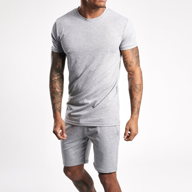 Custom High Waisted Cotton Fleece Sweat Shorts Mens Wholesale with Pocket-Aktik
