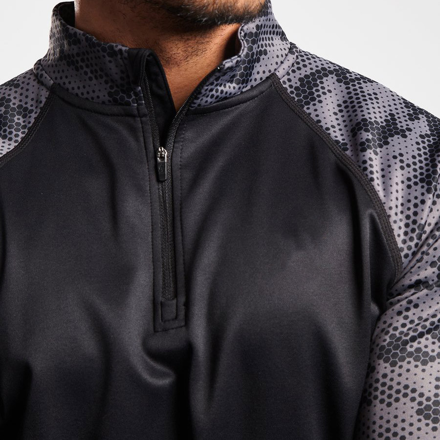 Wholesale Moisture Wicking Shirts Custom Mens Long Sleeve Running T Shirt-Aktik