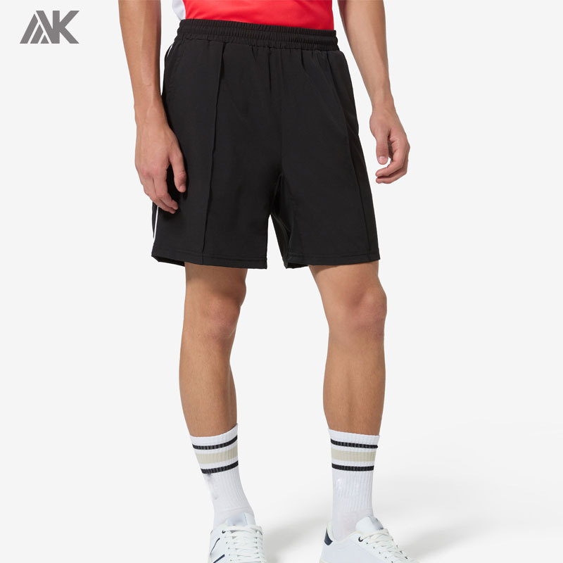 Custom Soft-Touch Breathable Men′s Tennis Golf Crew Shorts with Printed Logo-Aktik