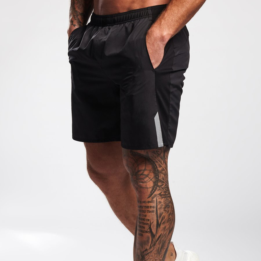 Custom Dry Fit High Waisted Best Gym Shorts for Men with Pockets-Aktik
