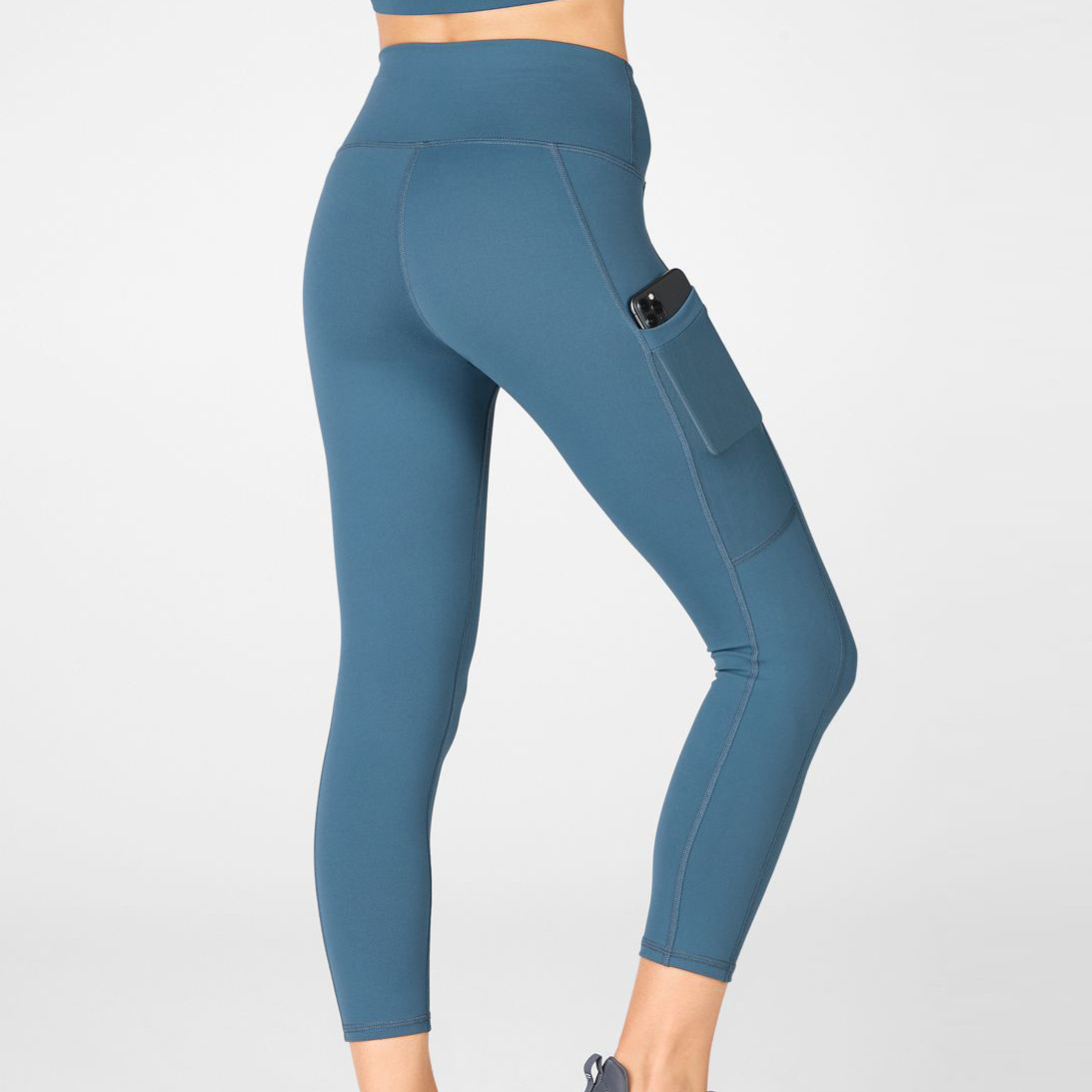 Custom Sportswear Women High Waisted Camo Custom Tights with Mesh Pockets-Aktik