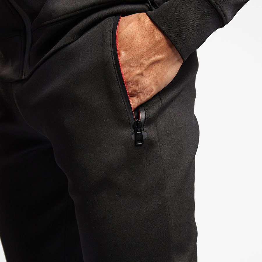 Custom Mens Bulk Track Pants Slim Fit Best Sweatpants with Zip Pockets-Aktik