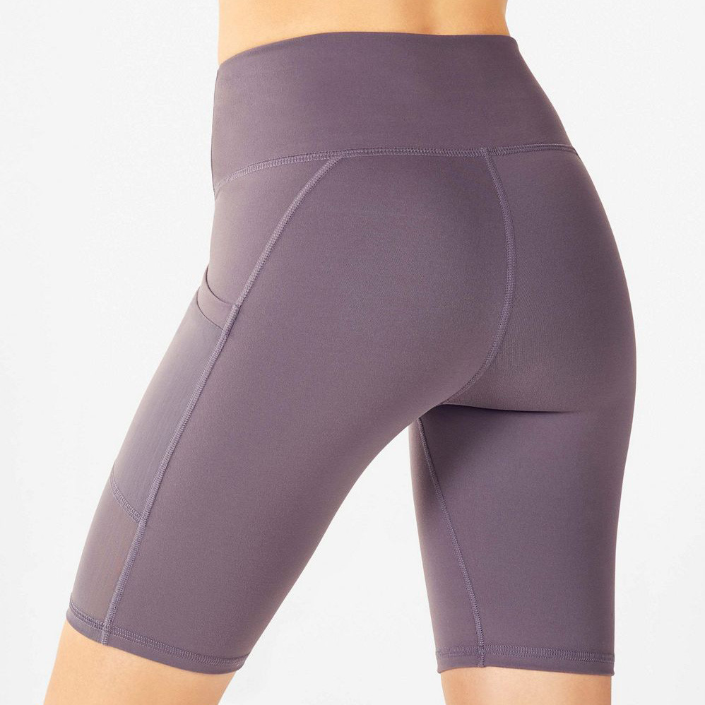 Custom Womens High Waisted Best Wholesale Biker Shorts with Pockets-Aktik