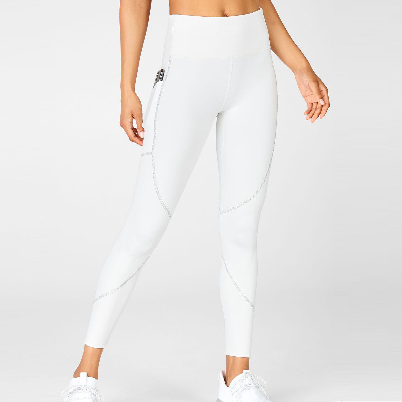 Private Label Fitness Apparel Womens Wholesale Leggings with Side Pockets-Aktik