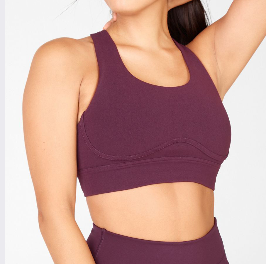 Custom Womens Plus Size Criss Cross High Impact Sports Bra Wholesale-Aktik