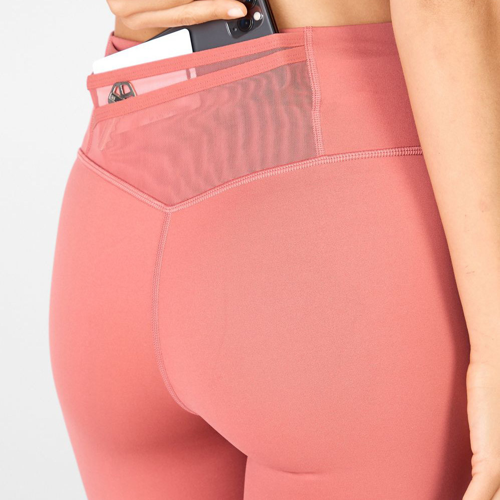 Private Label Womens No Front Seam Wholesale Leggings with Back Pockets-Aktik
