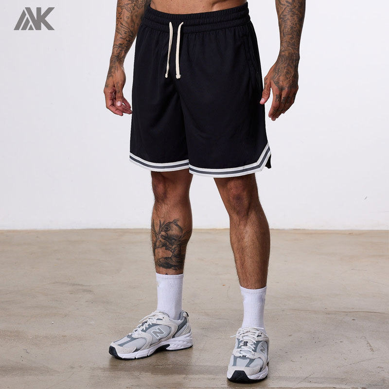 Custom Basketball Fitness Sports Mesh Men's Shorts Add Logo-Aktik