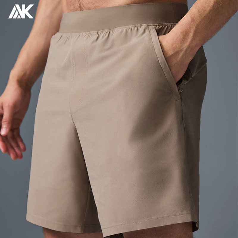 Custom Quick-drying Fit Regular Men's Gym Shorts With Moisture wicking-Aktik