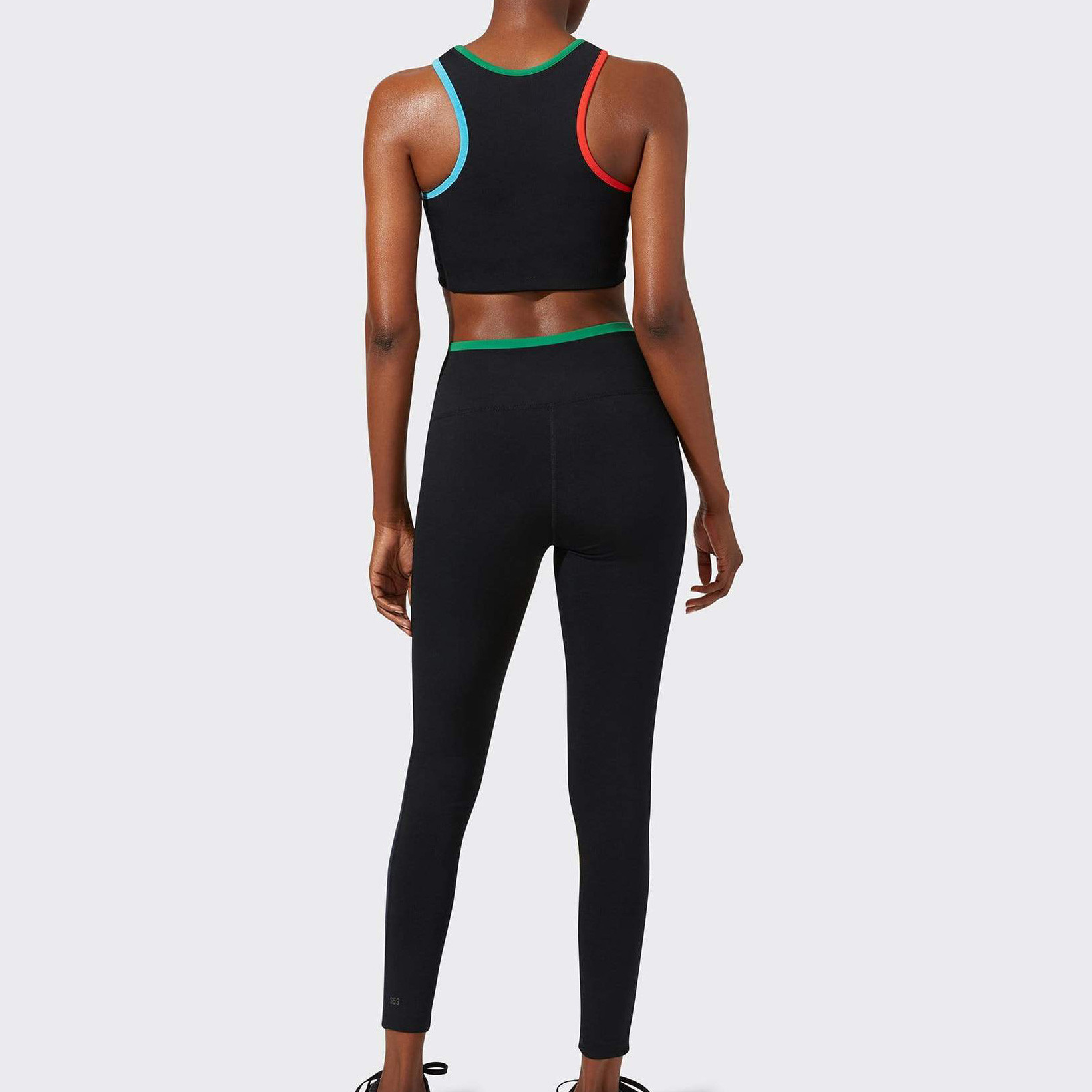 Wholesale Athletic Wear Custom Sports Bra and Leggings Set for Women-Aktik