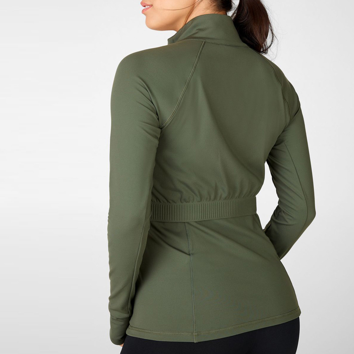 Private Label Wholesale Bulk Fitness Jackets Womens Athletic Works Jacket-Aktik