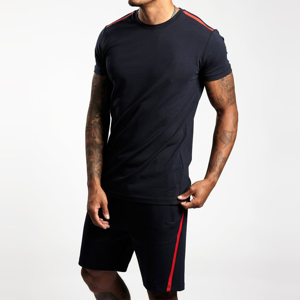 Wholesale Cotton Fleece High Waisted Mens Jogger Shorts with Pockets-Aktik