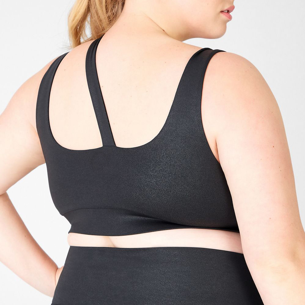 Customize Your Own Plus Size Removable Padded Cheer Best Womens Sports Bra-Aktik