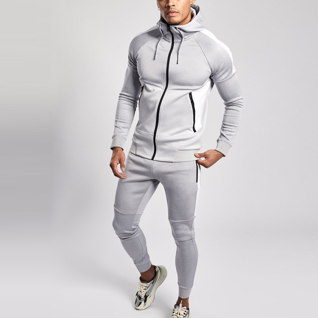 Custom High Waisted Jogger Pants Fitted Mens Tall Sweatpants with Pockets-Aktik