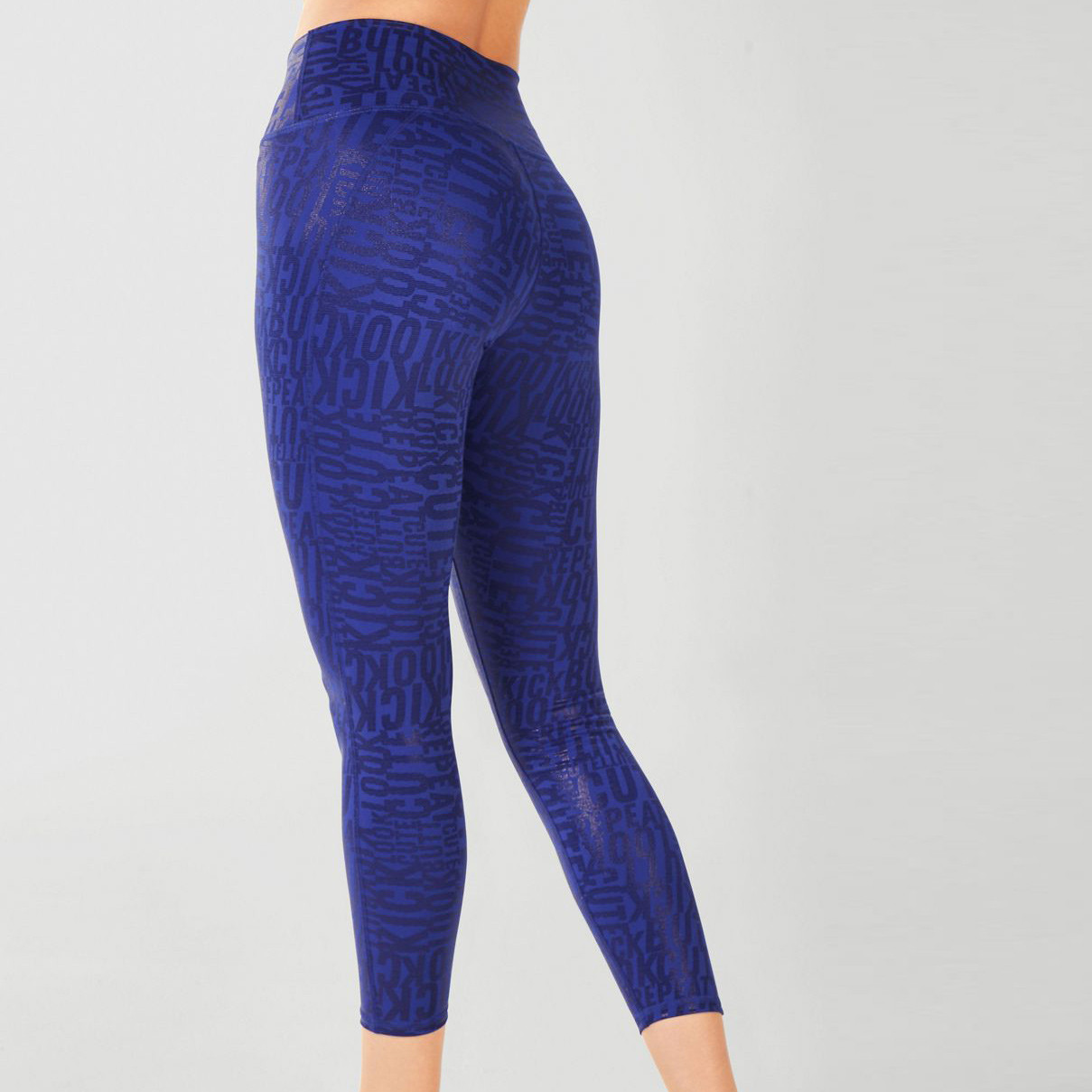 Custom Athletic Apparel Wholesale Womens Leggings with Embossing Printing-Aktik