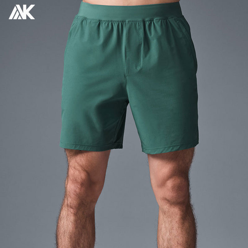 Custom Quick-drying Fit Regular Men's Gym Shorts With Moisture wicking-Aktik