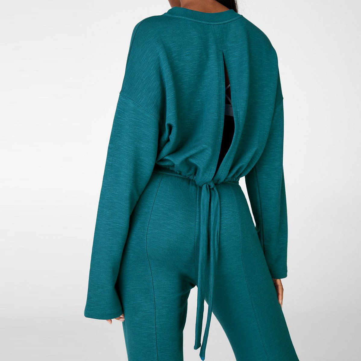 Private Label Custom Plus Size Oversized Crewneck Sweatshirts for Women-Aktik