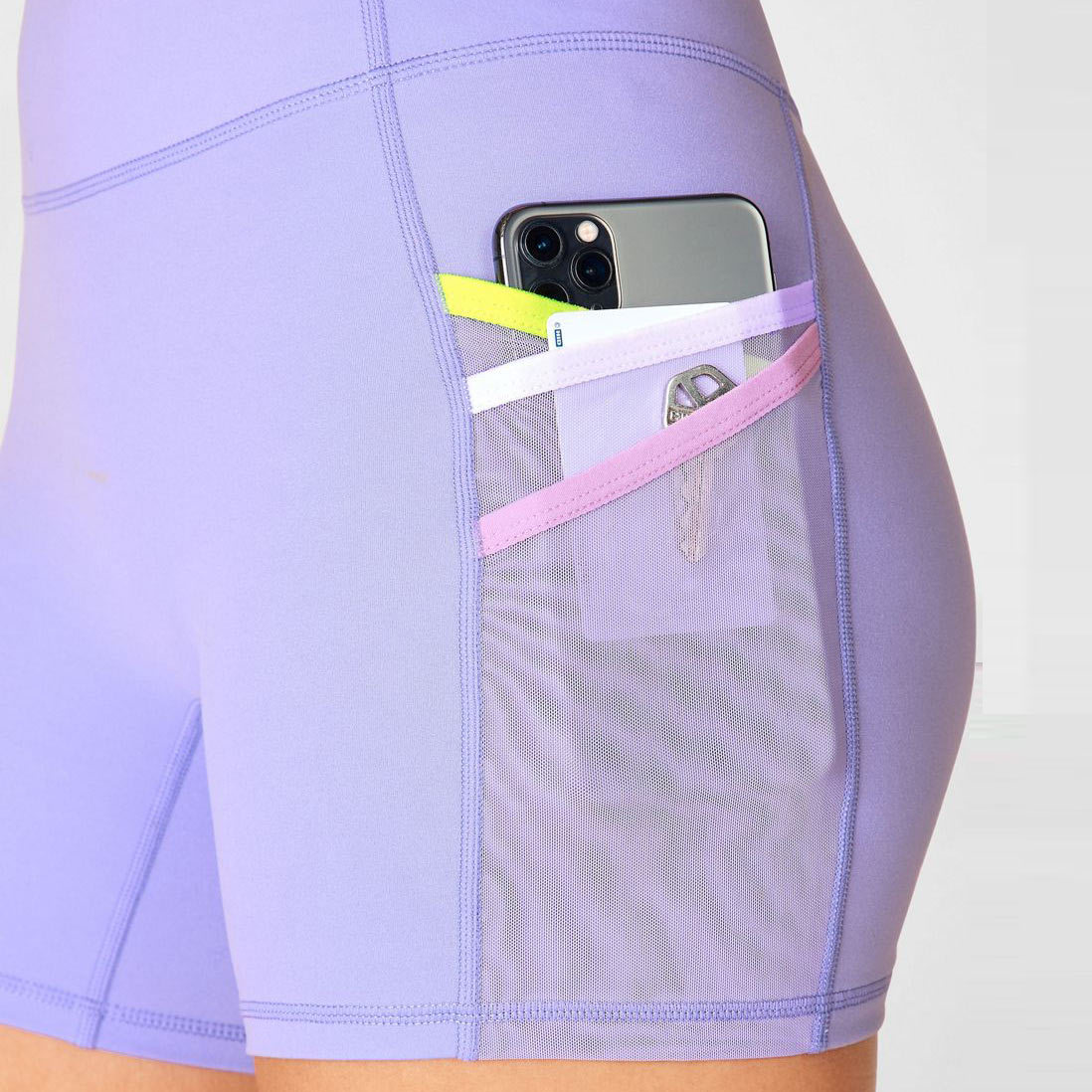 Private Label Workout Shorts Wholesale Hot Yoga Shorts with Pockets-Aktik