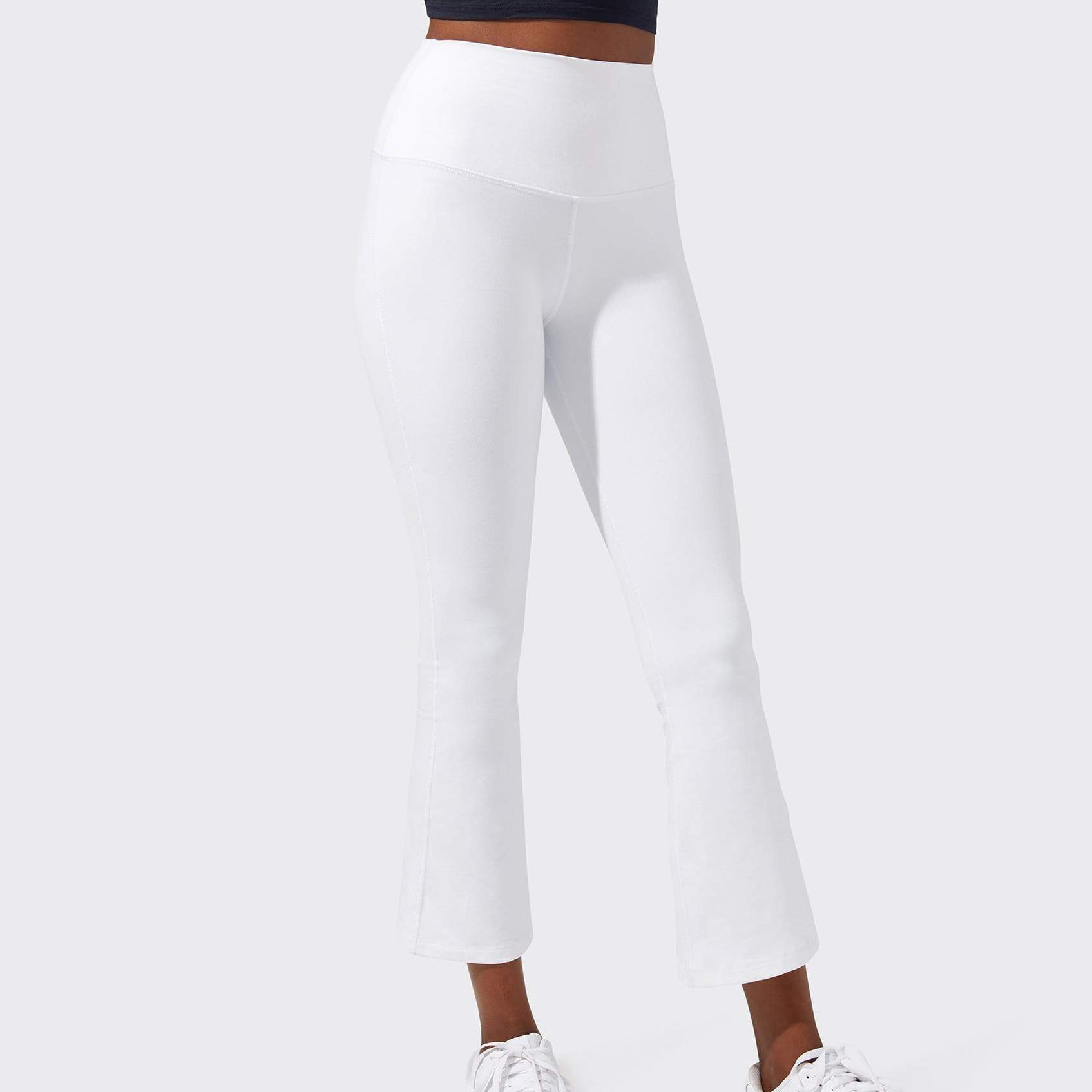 Private Label High Waisted Wide Leg Loose Custom Athleta Yoga Pants-Aktik