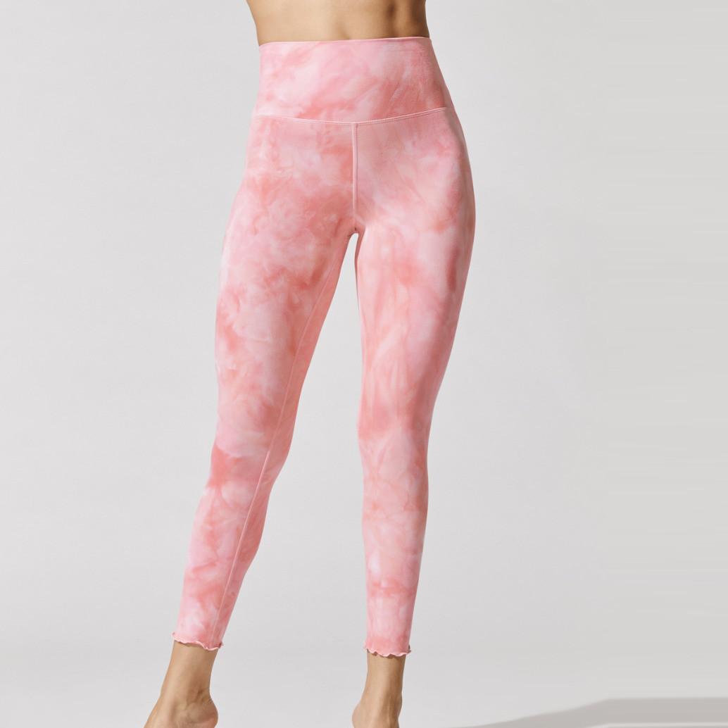 Custom Tie Dye Sports Bra and Yoga Leggings Set Womens Best Activewear-Aktik