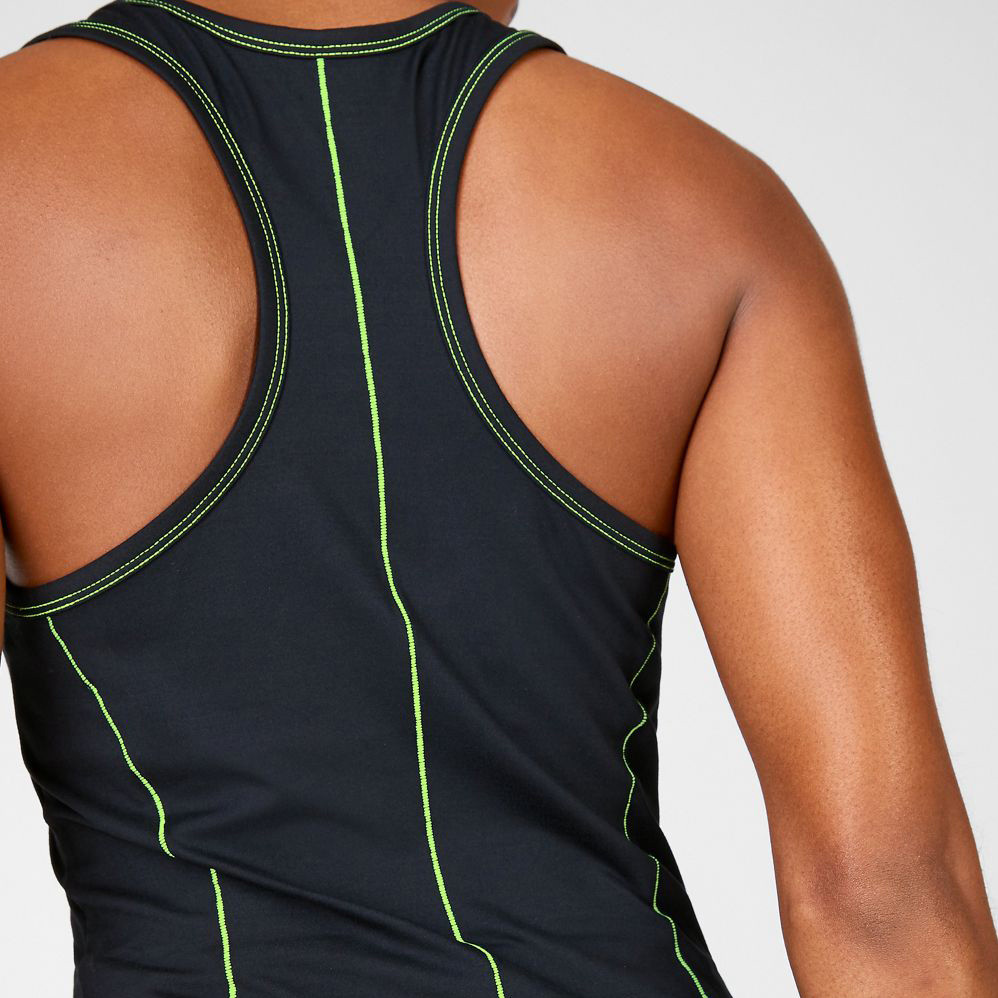Private Label Wholesale Cotton Racerback Womens Yoga Tank Tops Outfits-Aktik
