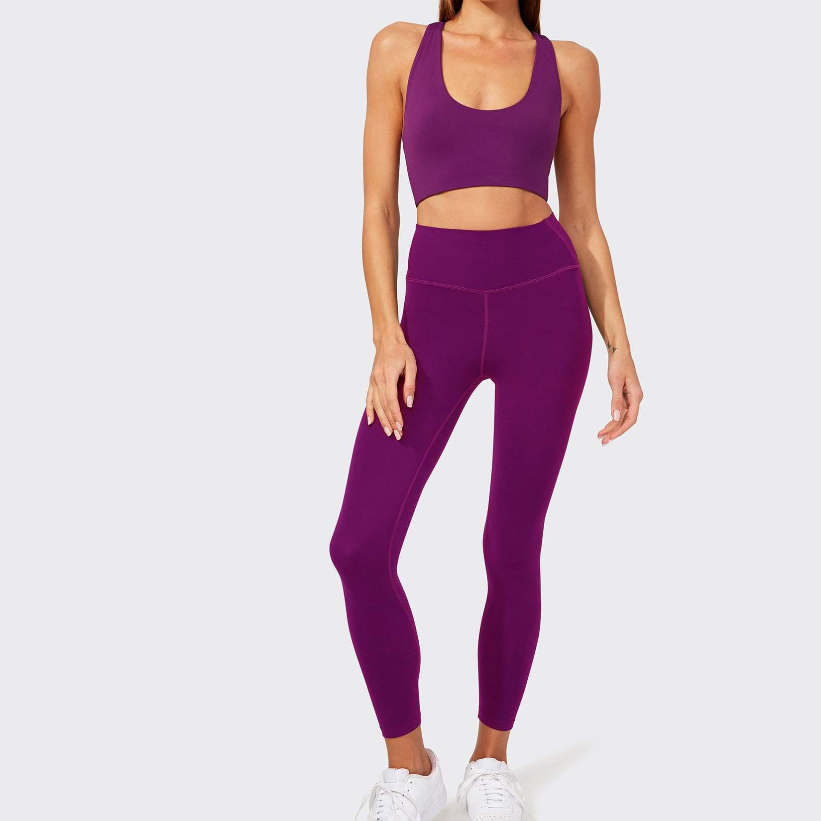 Custom Athletic Clothing Womens High Waisted Compression Leggings-Aktik