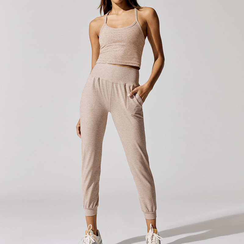 Private Label Custom Printed Sweatpants Women Wholesale Tracksuit Pants-Aktik