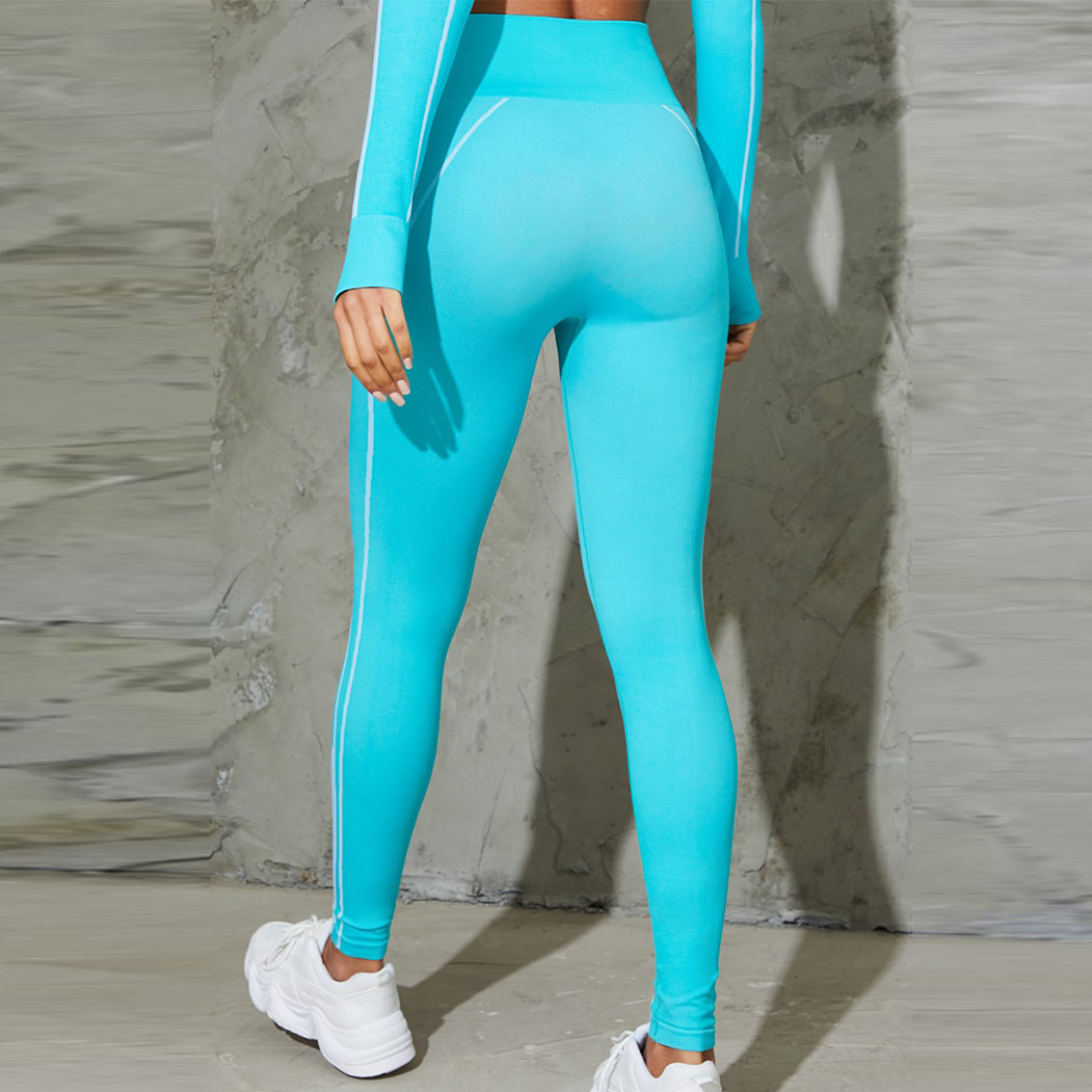 Custom High Waisted Tummy Control Seamless Workout Leggings Wholesale-Aktik