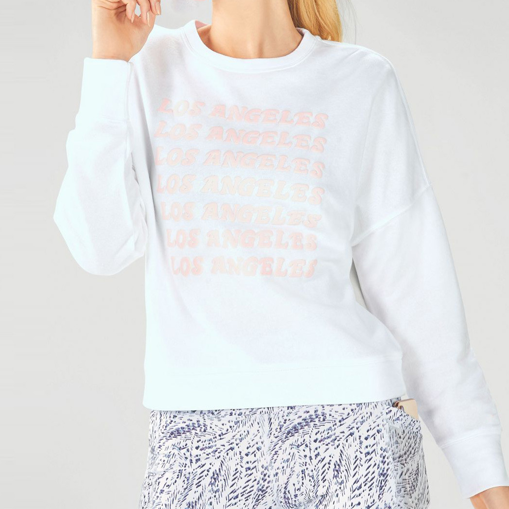 Private Label Custom Made Crewneck Cotton Oversized Sweatshirts for Women-Aktik