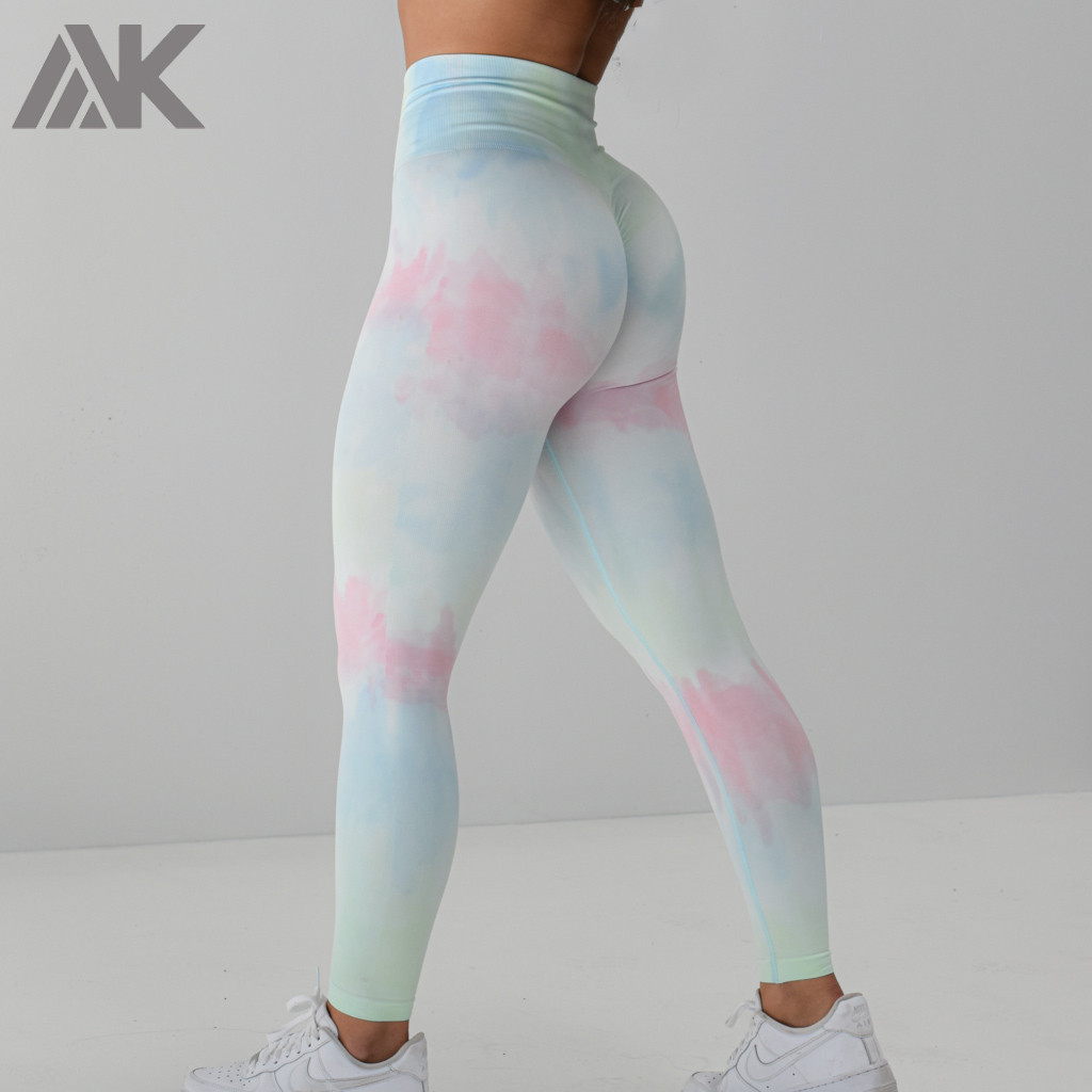 Custom Patterned Leggings High Waisted Butt Lifting Leggings for Women-Aktik
