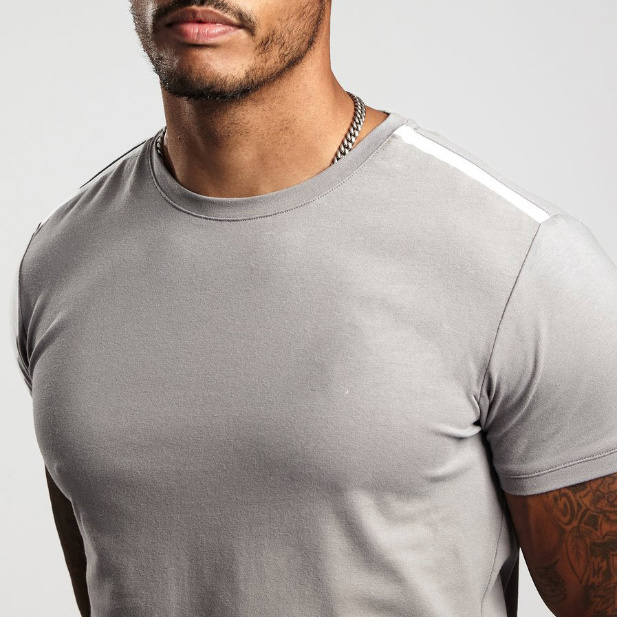 Customize Your Own T shirt Crew Neck Cotton Printed T Shirts for Men-Aktik