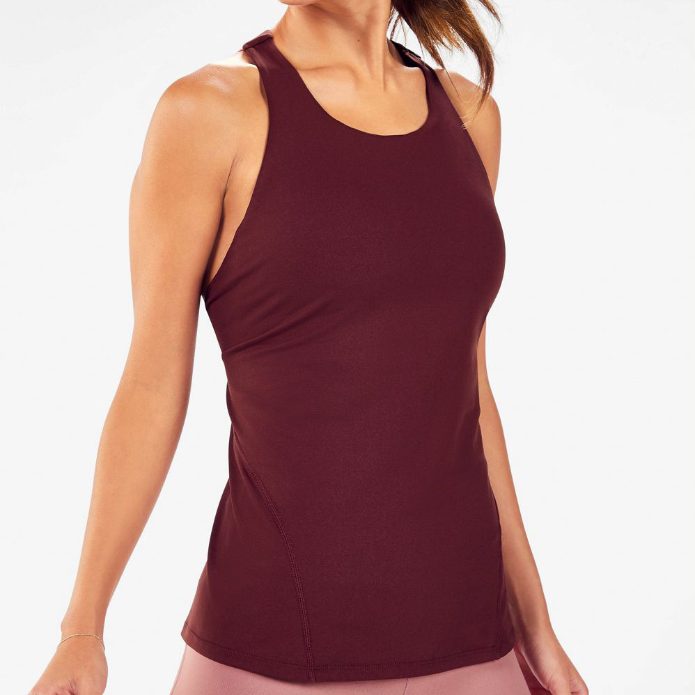 Custom Dri Fit Workout Tanks Wholesale T-Back Women's Athletic Tank Tops-Aktik