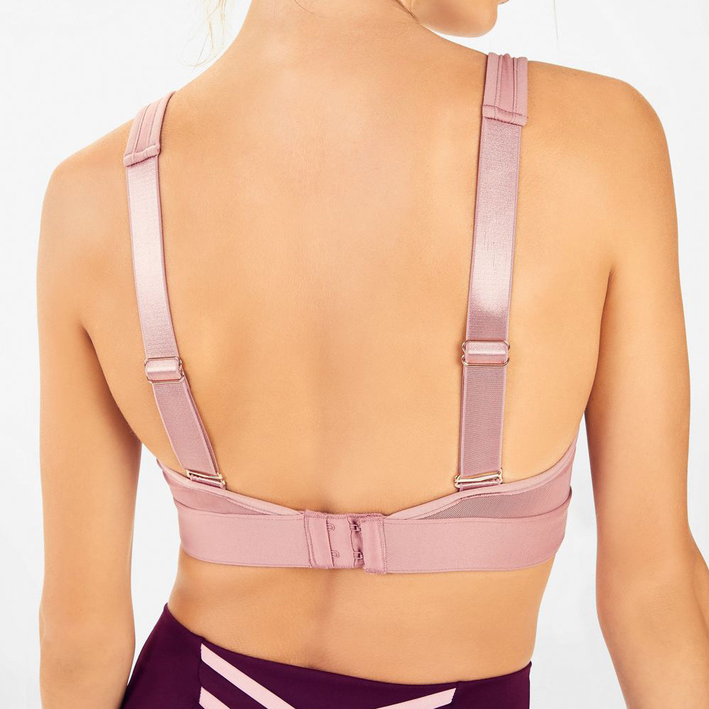 Custom Removable Padded Workout Sports Bra Top with Adjustable Strapse-Aktik