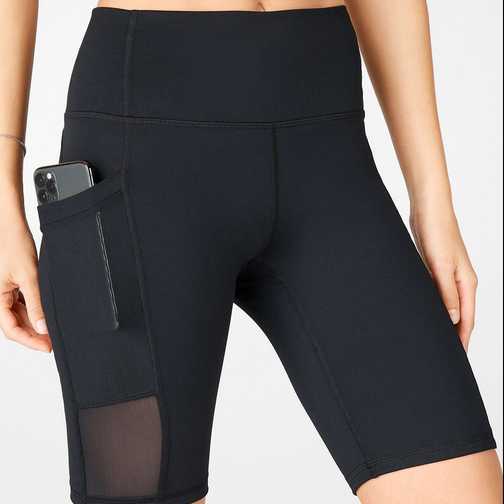 Custom Womens High Waisted Best Wholesale Biker Shorts with Pockets-Aktik