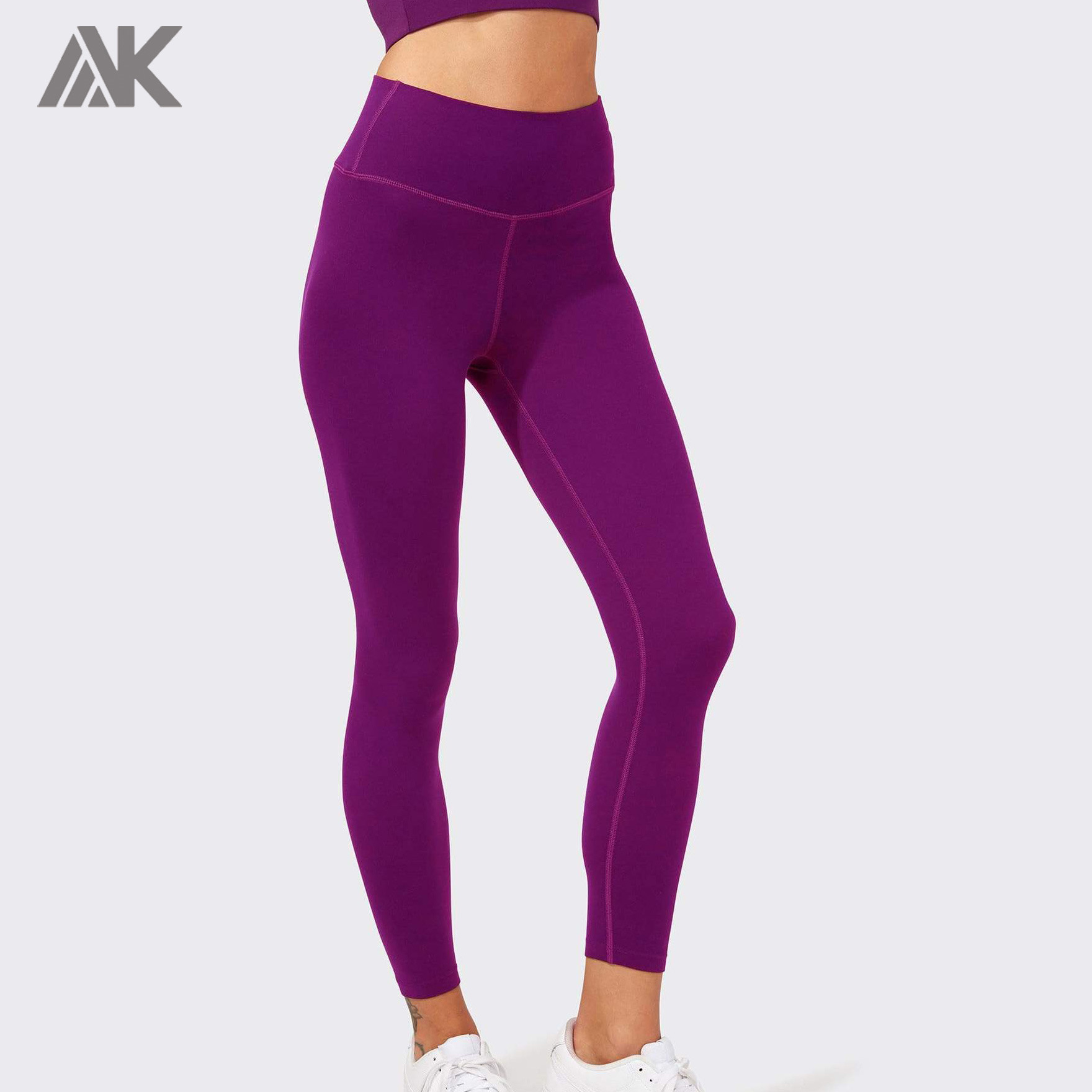 Custom Athletic Clothing Womens High Waisted Compression Leggings-Aktik