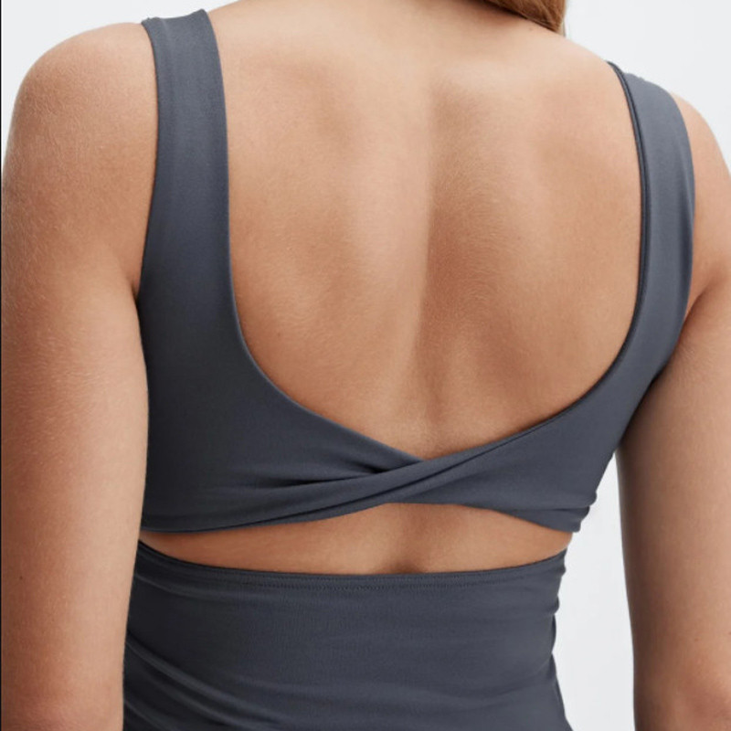 Custom Workout Tanks Wholesale Sports Bra Tank Top Crop Fitness Tanks-Aktik