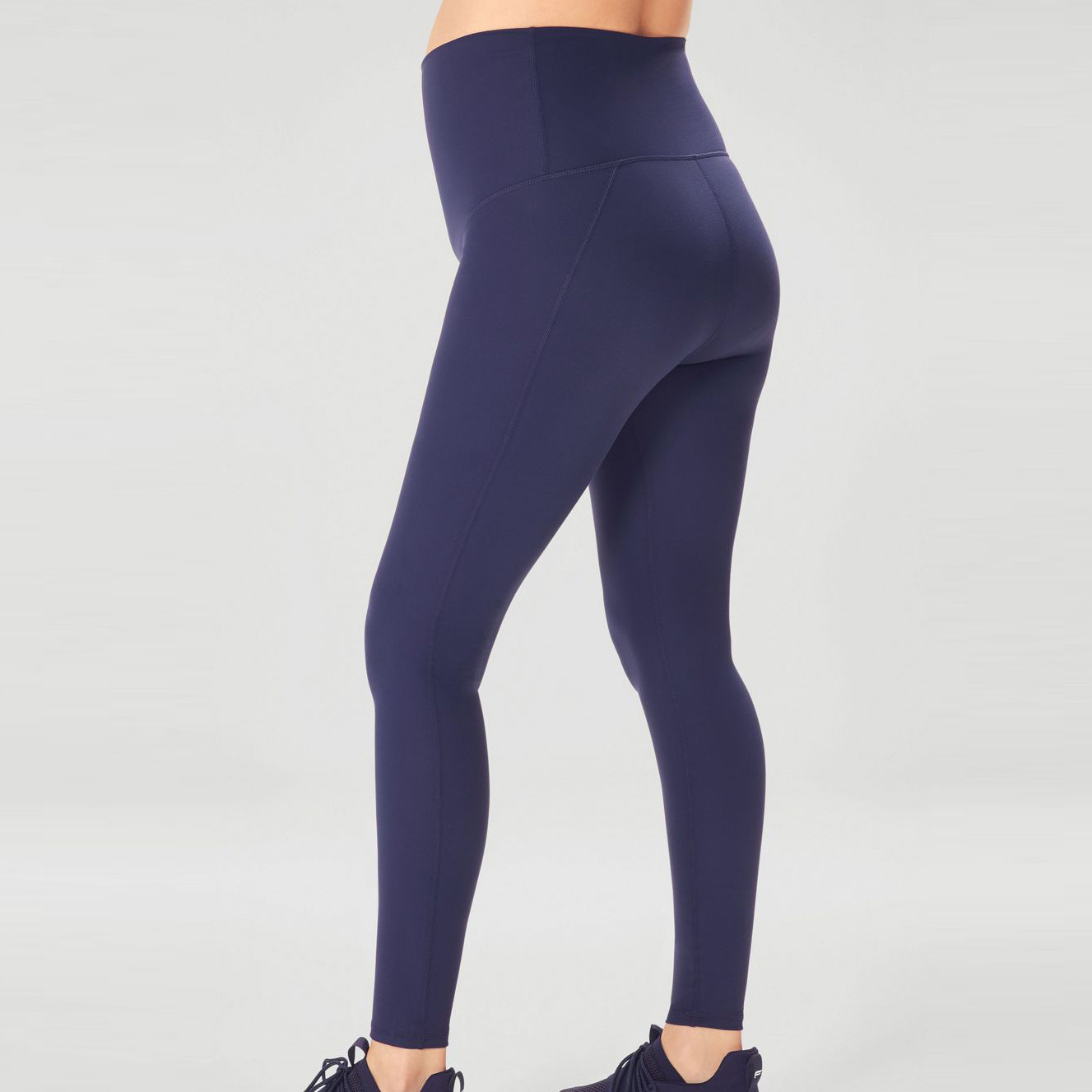 Custom Nylon Spandex High Waisted Best Support Maternity Workout Leggings-Aktik