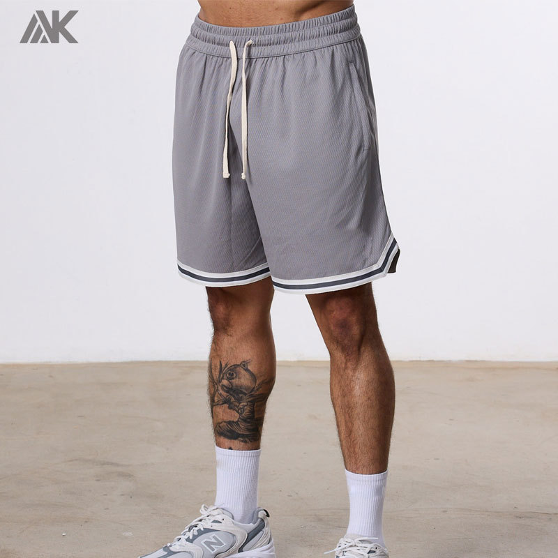 Custom Basketball Fitness Sports Mesh Men's Shorts Add Logo-Aktik