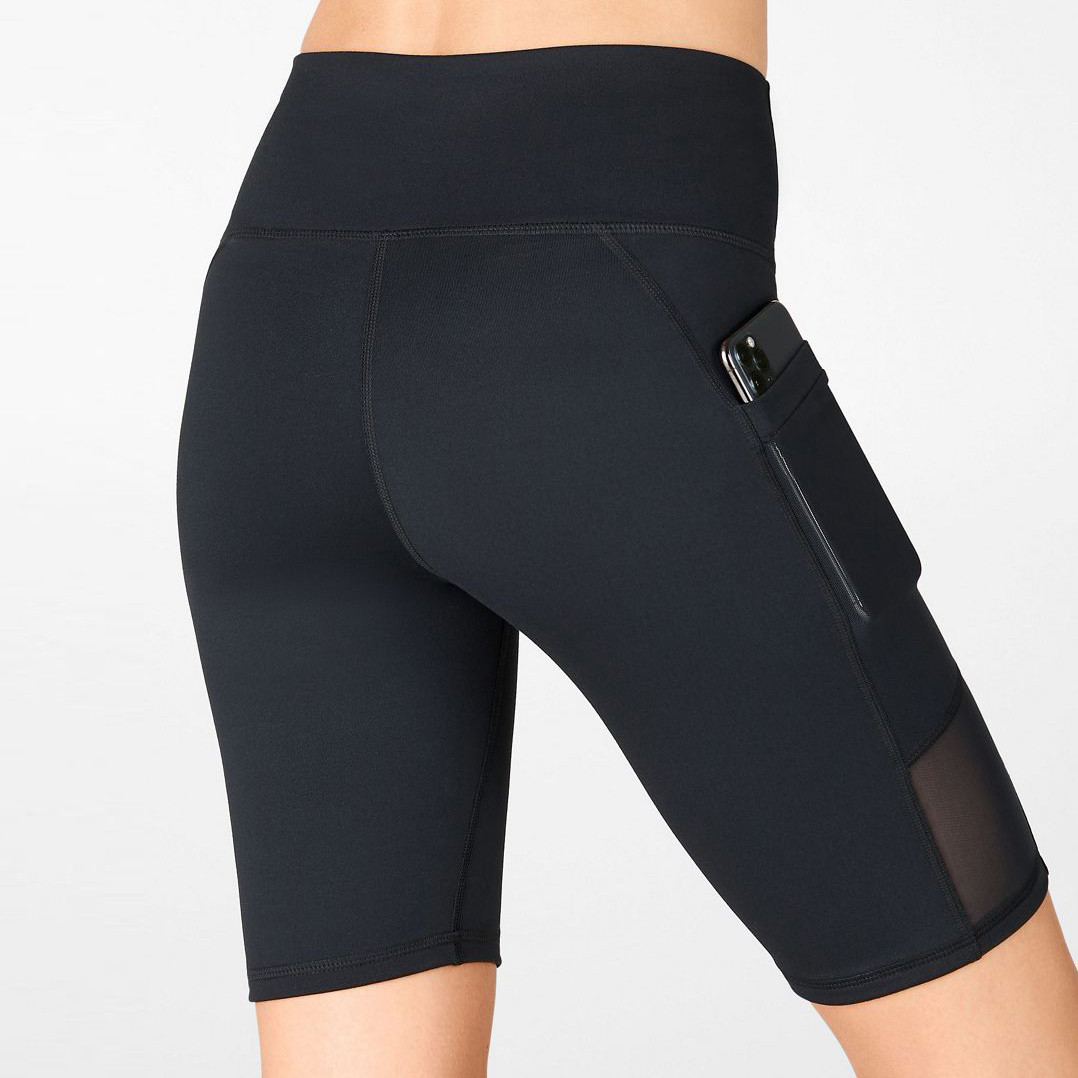 Custom Womens High Waisted Best Wholesale Biker Shorts with Pockets-Aktik