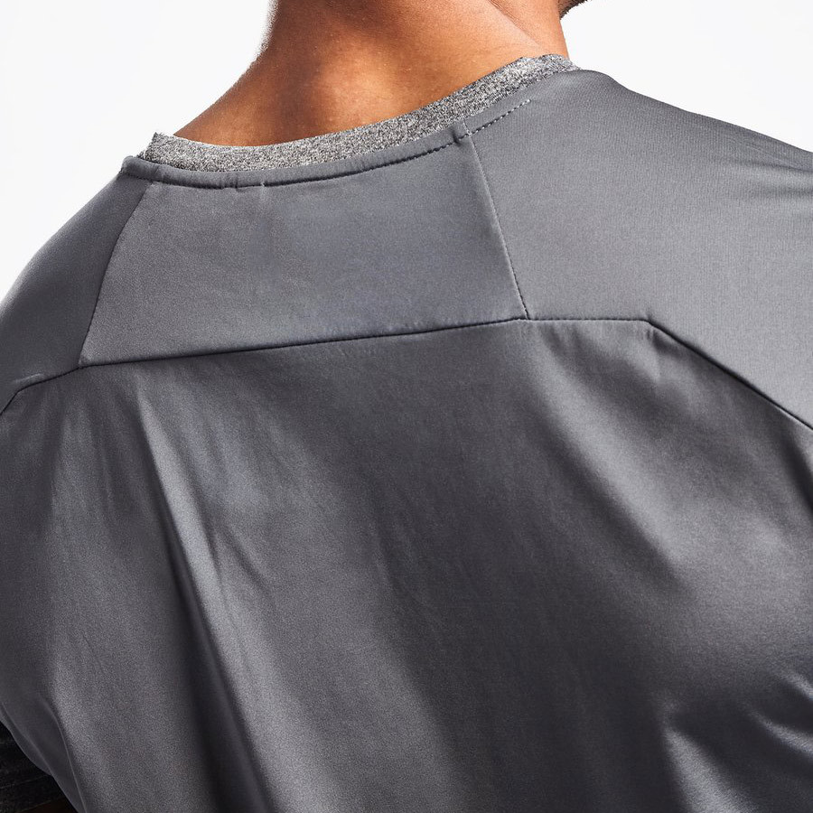 Private Label Mens Short Sleeve Crew Neck Custom Dri Fit T Shirts-Aktik